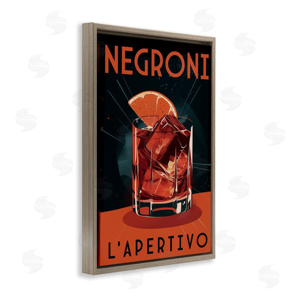 Stupell Industries Andreas Magnusson | Vintage Midcentury Negroni Drink