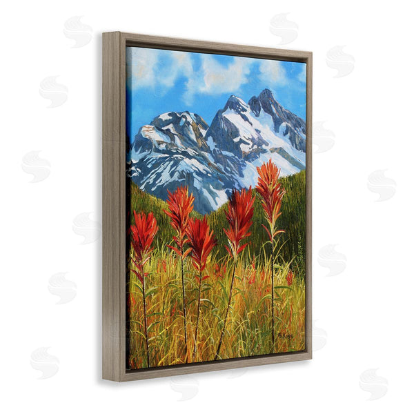 Stupell Industries Andrew Kiss | Alpine Mountain Valley Wall Art