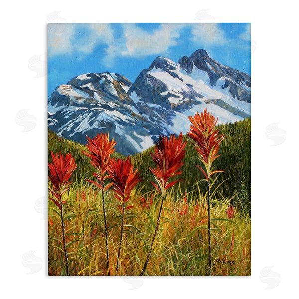 stupell industries Andrew Kiss | Alpine Mountain Valley Wall Art