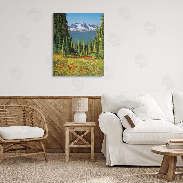 Stupell Industries Andrew Kiss | Alpine Valley Meadow Wall Art