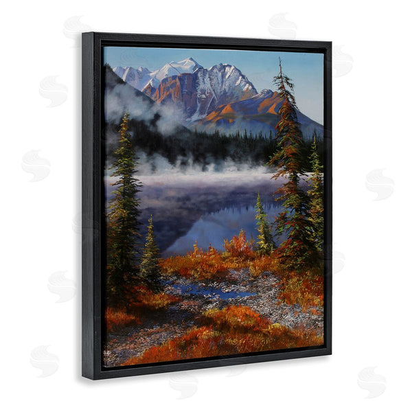 Stupell Industries Andrew Kiss | Autumn Mountain Scenery Wall Art