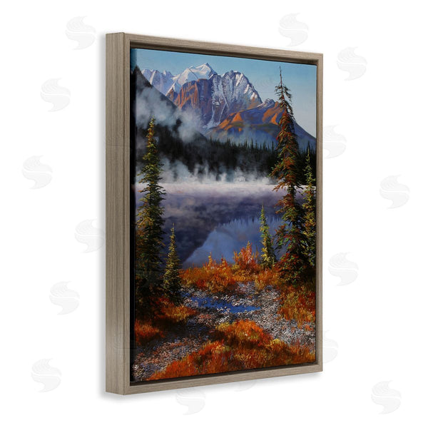Stupell Industries Andrew Kiss | Autumn Mountain Scenery Wall Art