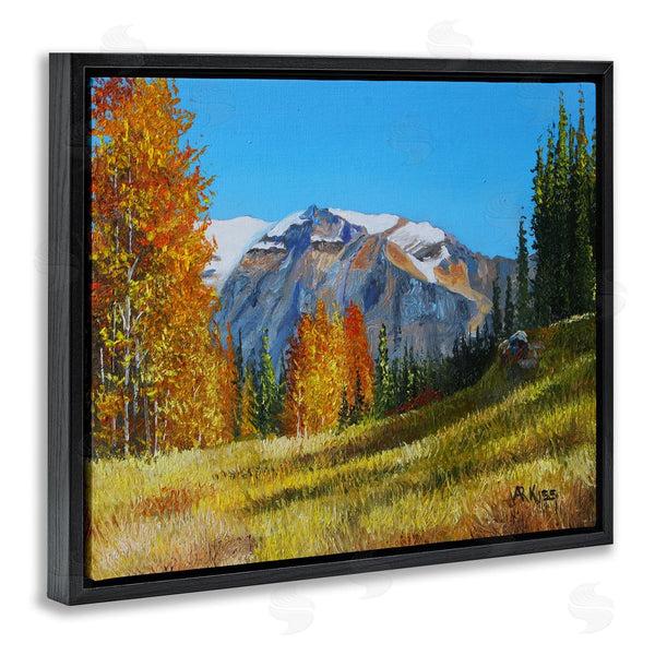 Stupell Industries Andrew Kiss | Autumnal Mountain Valley Wall Art