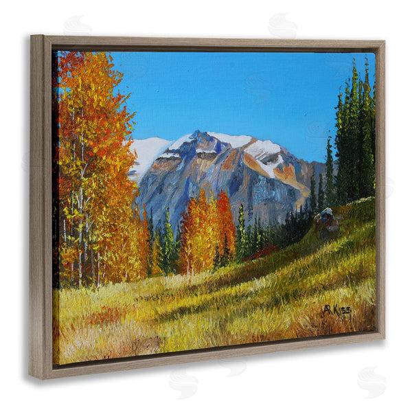 Stupell Industries Andrew Kiss | Autumnal Mountain Valley Wall Art