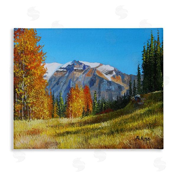 stupell industries Andrew Kiss | Autumnal Mountain Valley Wall Art