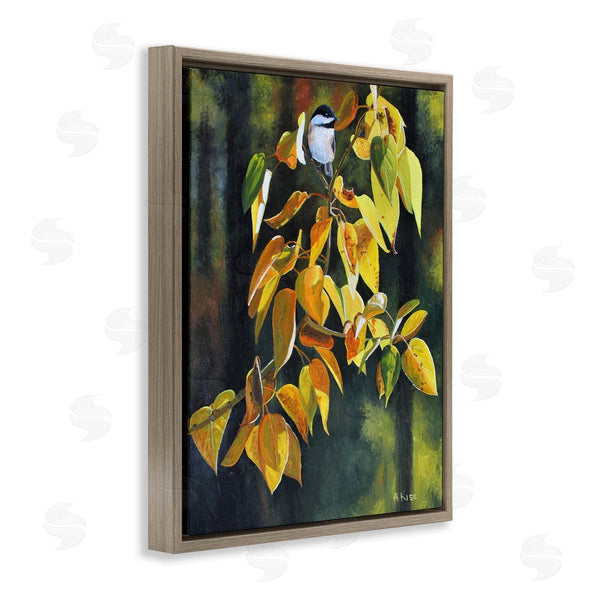 Stupell Industries Andrew Kiss | Bird On Autumn Branch Wall Art