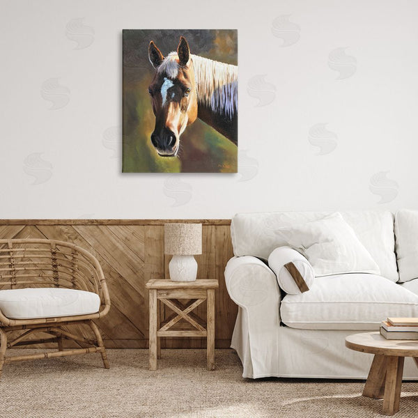 Stupell Industries Andrew Kiss | Brown Horse Portrait Wall Art