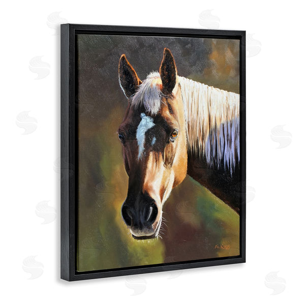Stupell Industries Andrew Kiss | Brown Horse Portrait Wall Art