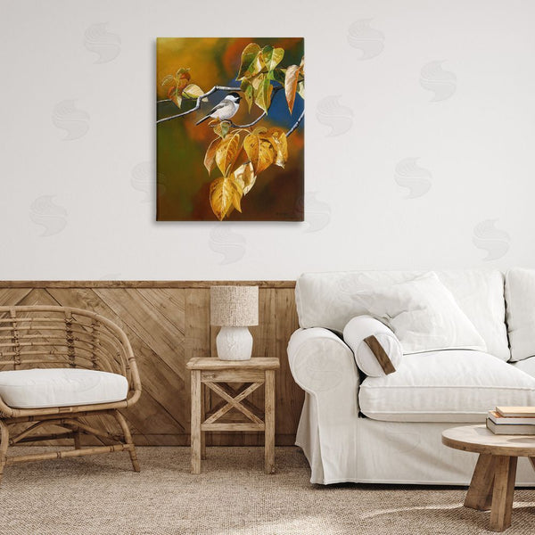 Stupell Industries Andrew Kiss | Chickadee On Branch Wall Art