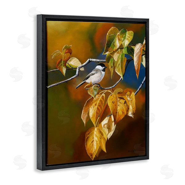 Stupell Industries Andrew Kiss | Chickadee On Branch Wall Art