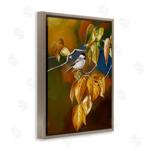 Stupell Industries Andrew Kiss | Chickadee On Branch Wall Art