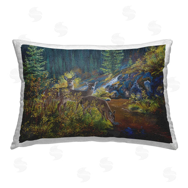 Stupell Industries Andrew Kiss | Deer Drinking From River