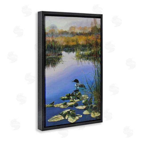 Stupell Industries Andrew Kiss | Duck's Morning Solitude Wall Art