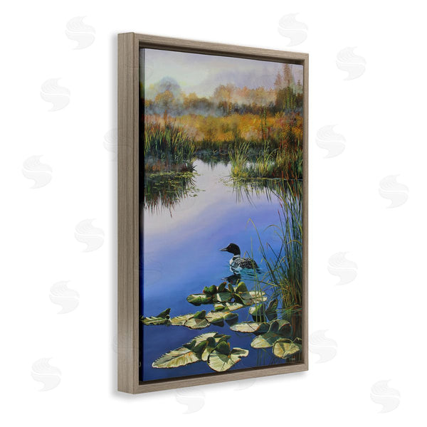 Stupell Industries Andrew Kiss | Duck's Morning Solitude Wall Art