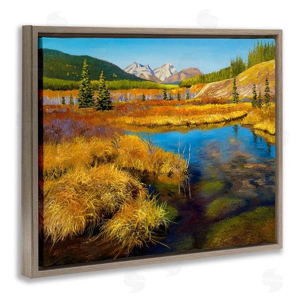Stupell Industries Andrew Kiss | Lush Pond Landscape Wall Art