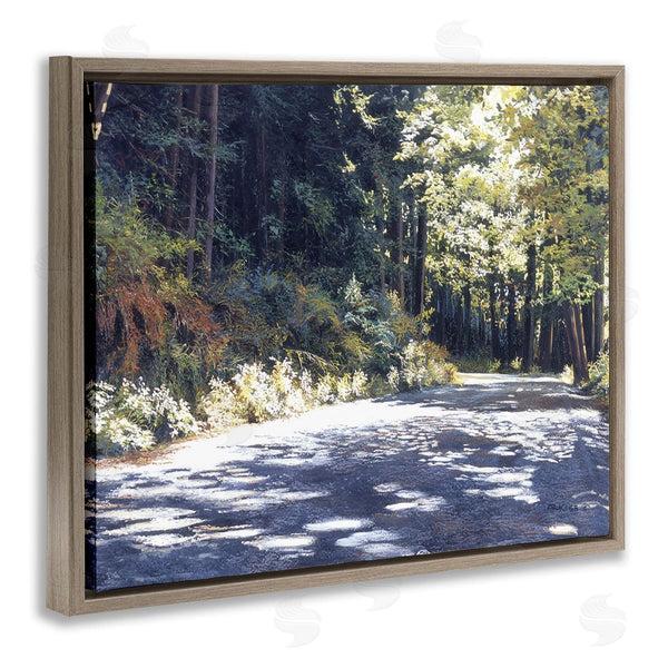 Stupell Industries Andrew Kiss | Sunlit Woodland Road Wall Art