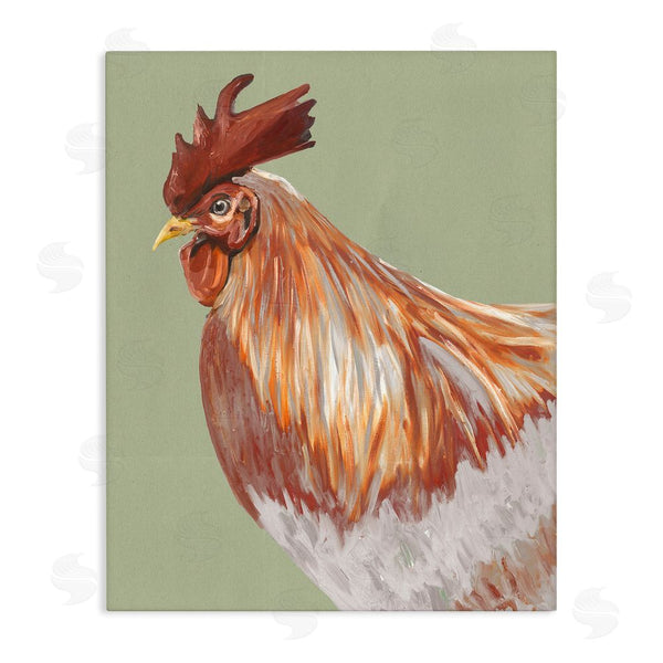 stupell industries Andy Beauchamp | Gallant Rooster Portrait Wall Art