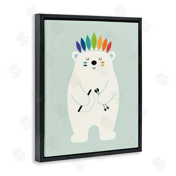 Stupell Industries Andy Westface | Bear With Bow & Arrows
