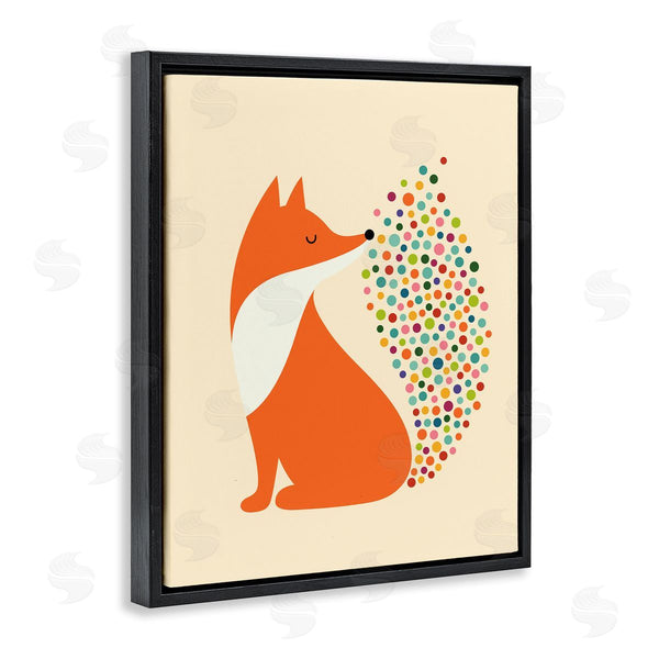 Stupell Industries Andy Westface | Fox With Speckled Tail