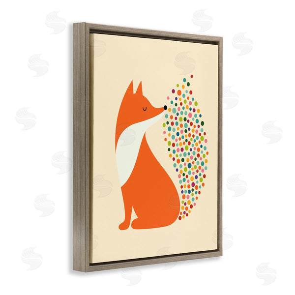 Stupell Industries Andy Westface | Fox With Speckled Tail