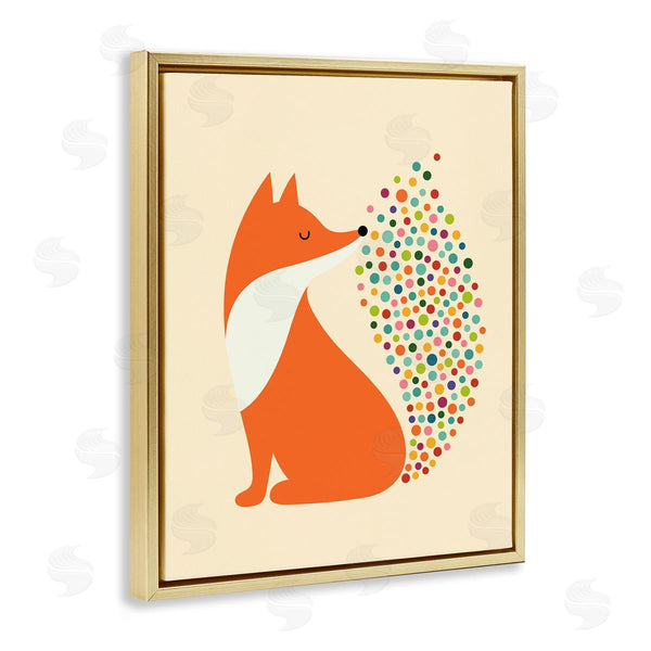Stupell Industries Andy Westface | Fox With Speckled Tail