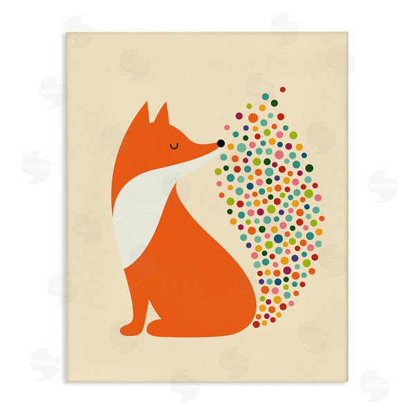 stupell industries Andy Westface | Fox with Speckled Tail