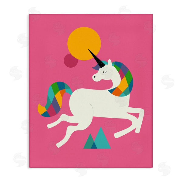 stupell industries Andy Westface | Minimal Unicorn & Nature