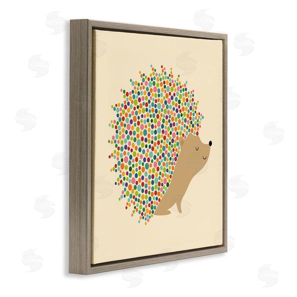 Stupell Industries Andy Westface | Speckled Dots Hedgehog