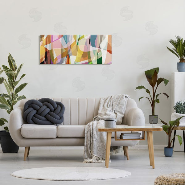 Stupell Industries Angel Estevez | Layered Contemporary Shapes Wall Art
