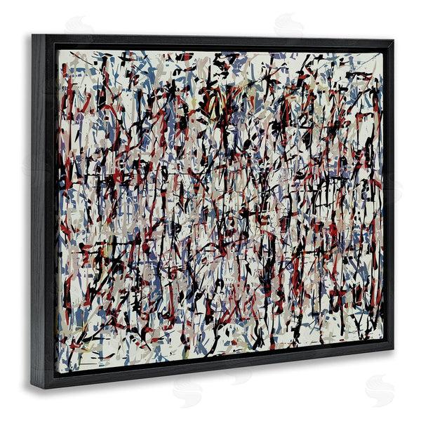 Stupell Industries Angel Estevez | Urban Style Abstract Splatter Wall Art