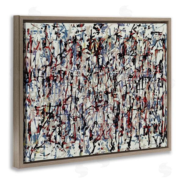 Stupell Industries Angel Estevez | Urban Style Abstract Splatter Wall Art