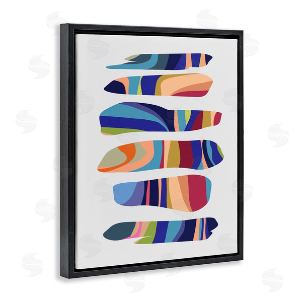 Stupell Industries Angel Estevez | Varied Contemporary Shapes Wall Art