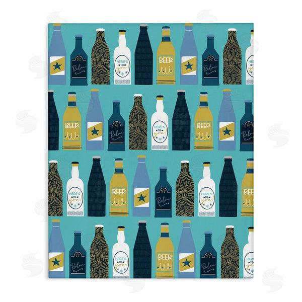 stupell industries Angela Nickeas | Arranged Beer Bottles
