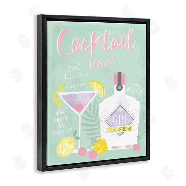 Stupell Industries Angela Nickeas | Cocktail Time With Recipe