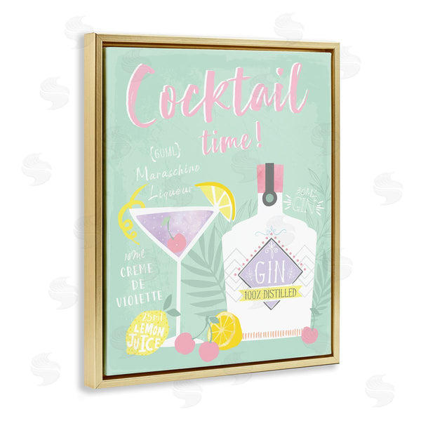 Stupell Industries Angela Nickeas | Cocktail Time With Recipe