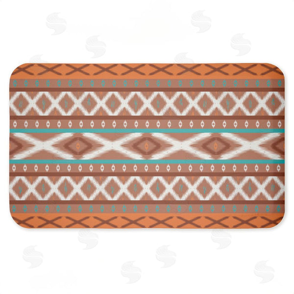 stupell industries Angela Nickeas | Earthy Boho Pattern Anti-Fatigue Mat