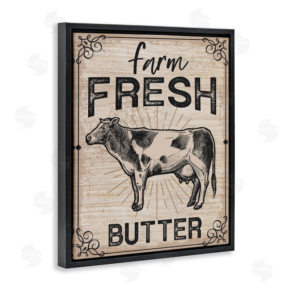 Stupell Industries Angela Nickeas | Farm Fresh Butter Vintage Sign Wall Art