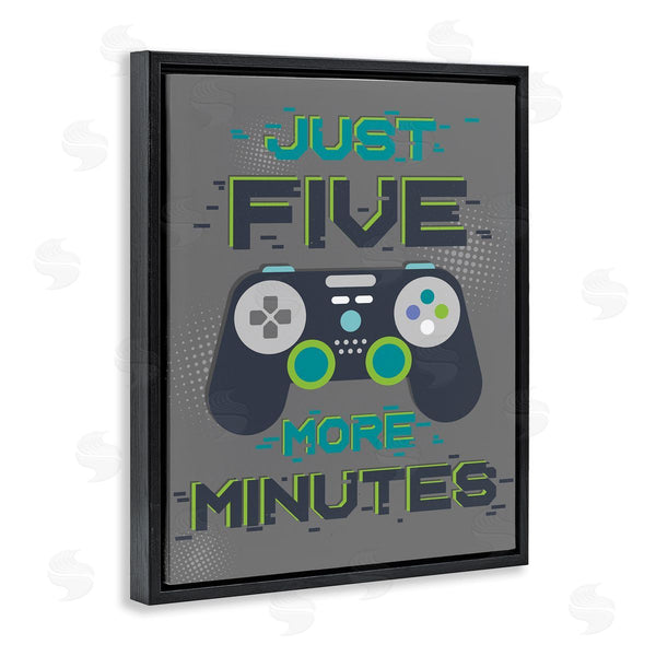 Stupell Industries Angela Nickeas | Five More Minutes Video Games