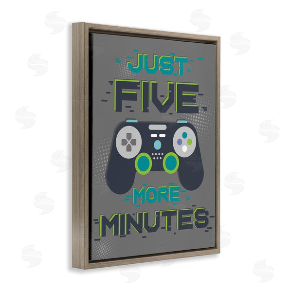 Stupell Industries Angela Nickeas | Five More Minutes Video Games