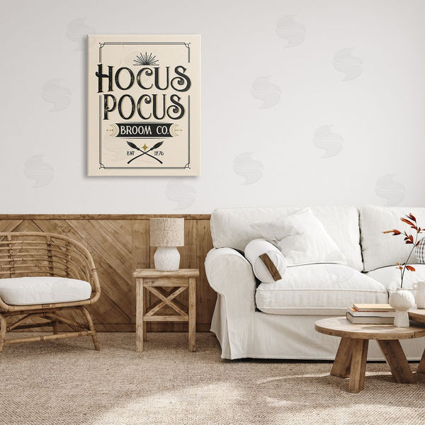 Stupell Industries Angela Nickeas | Hocus Pocus Broom Co Sign Wall Art