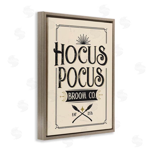 Stupell Industries Angela Nickeas | Hocus Pocus Broom Co Sign Wall Art