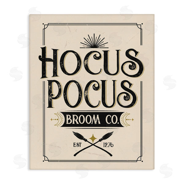 stupell industries Angela Nickeas | Hocus Pocus Broom Co Sign Wall Art