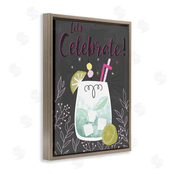 Stupell Industries Angela Nickeas | Let's Celebrate Cocktail