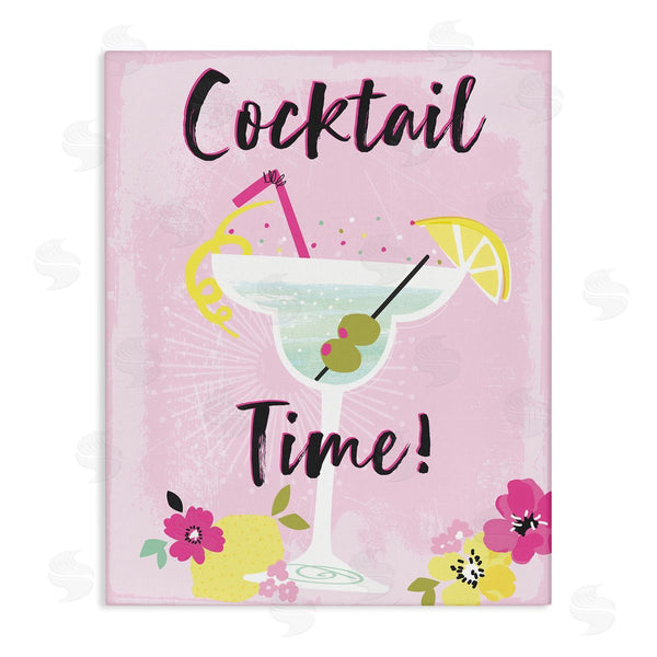 stupell industries Angela Nickeas | Pink Cocktail Time