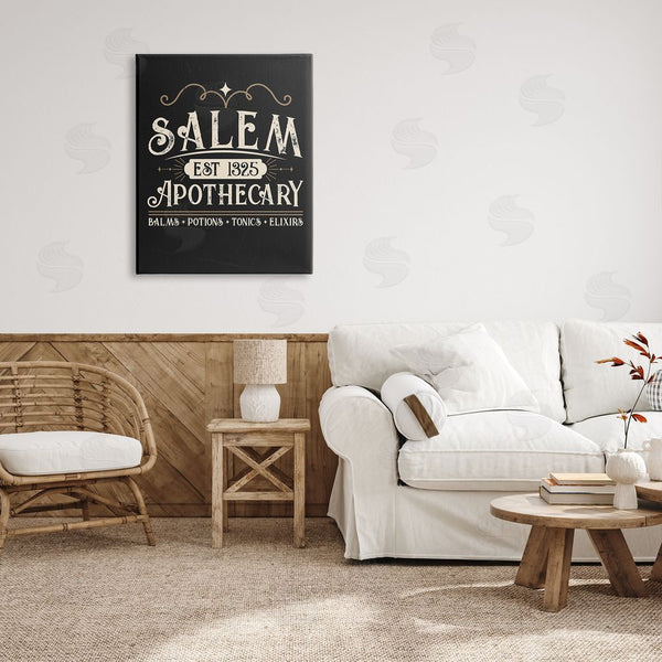 Stupell Industries Angela Nickeas | Salem Apothecary Vintage Sign Wall Art