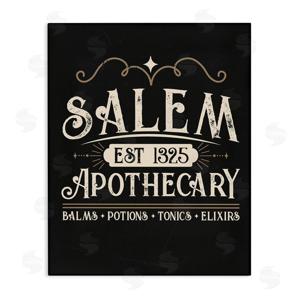 stupell industries Angela Nickeas | Salem Apothecary Vintage Sign Wall Art
