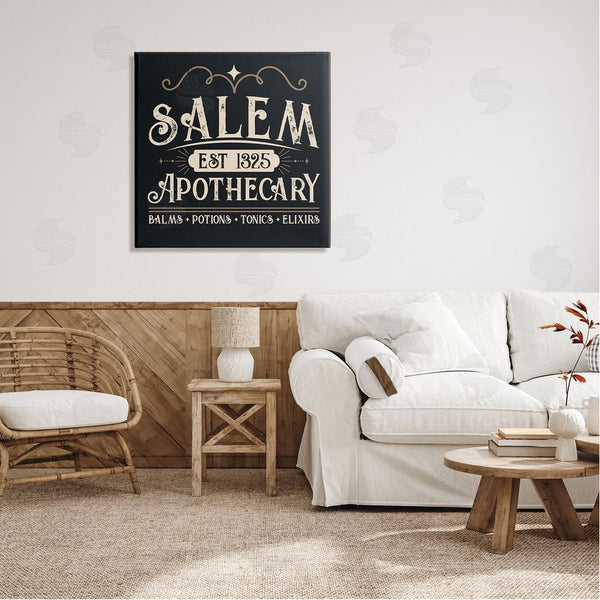 Stupell Industries Angela Nickeas | Salem Apothecary Vintage Witch Sign Wall Art