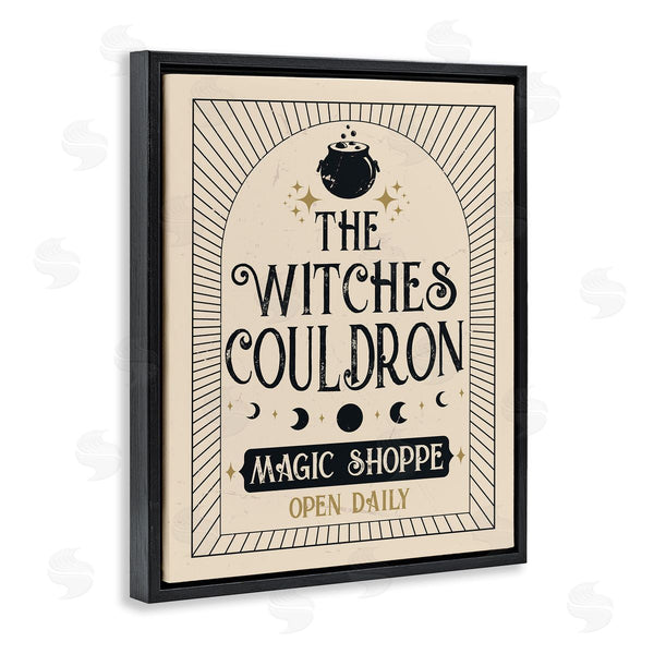 Stupell Industries Angela Nickeas | Witches Couldron Vintage Shoppe Wall Art
