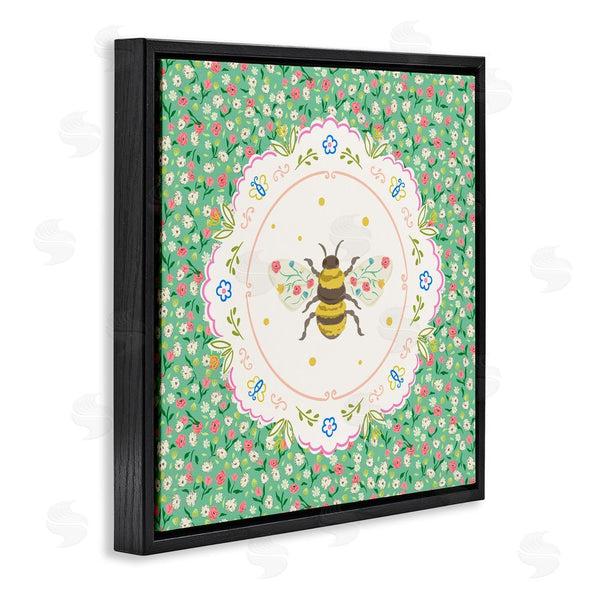 Stupell Industries Angela Steahling | Spring Bee Delicate Florals Wall Art