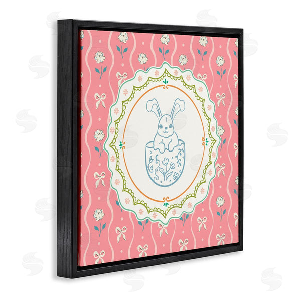 Stupell Industries Angela Steahling | Spring Bunny & Egg Shell Wall Art